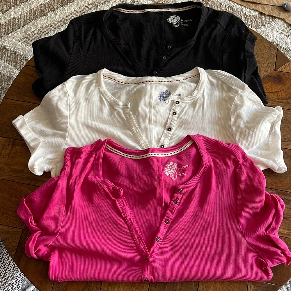 Anthropology Pilcro shirt bundle